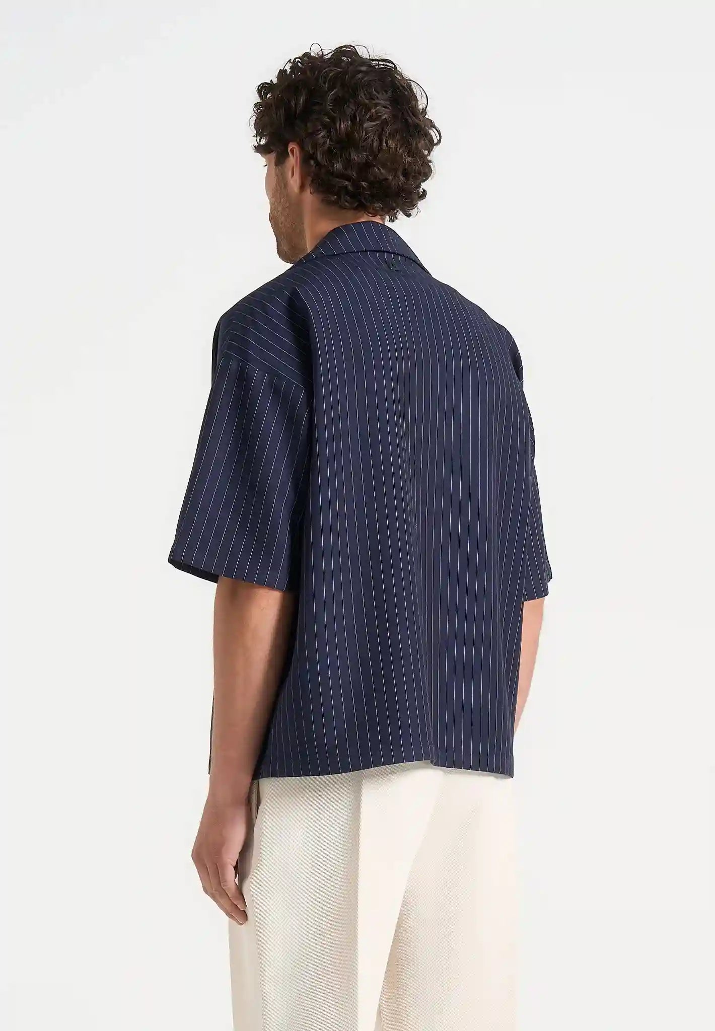 Boxy-twill-double-breasted-shirt-cream