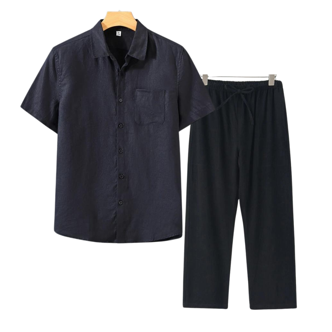 TheighT Linen Set (Short)