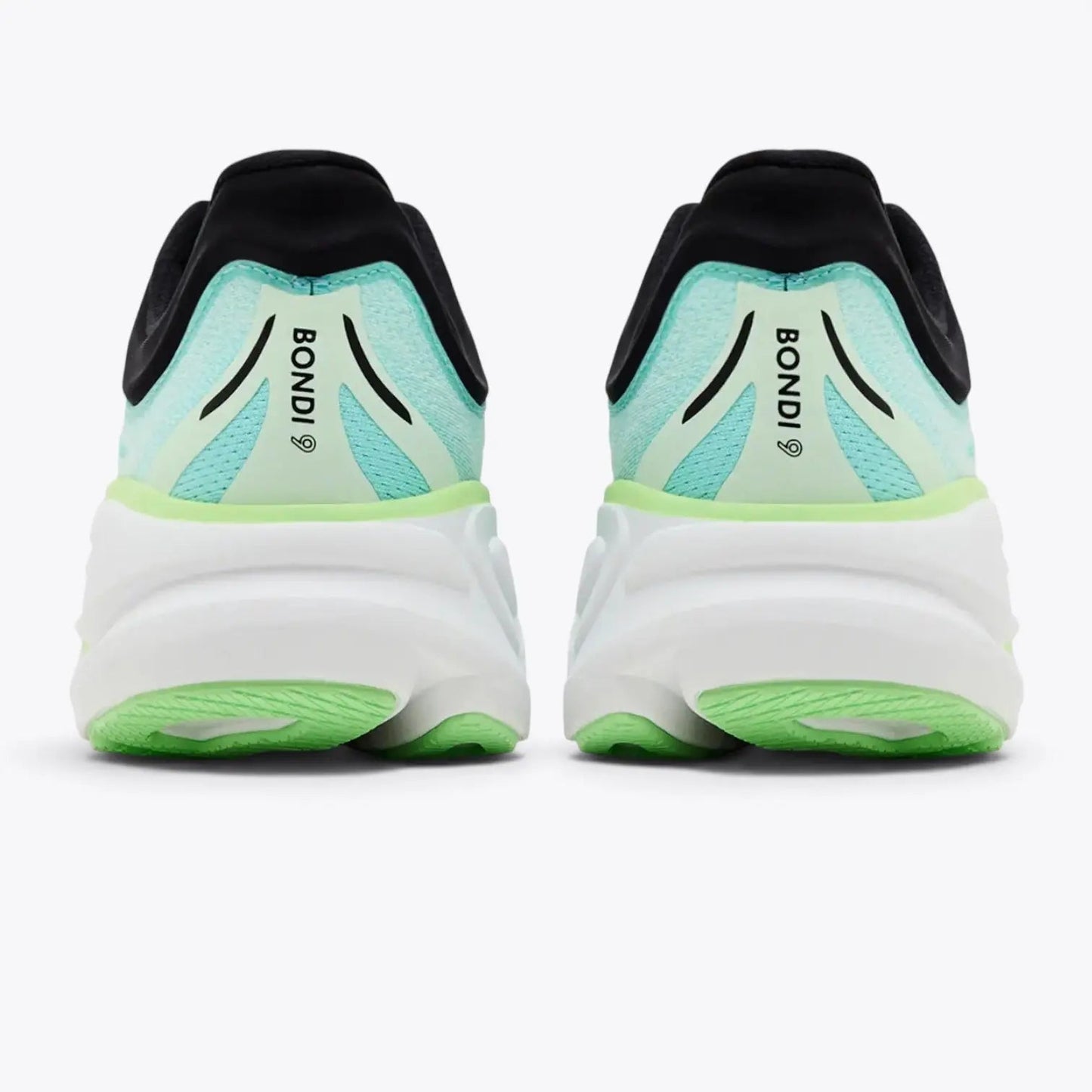 Hoka Bondi 9 Luna Moth Blue Spark