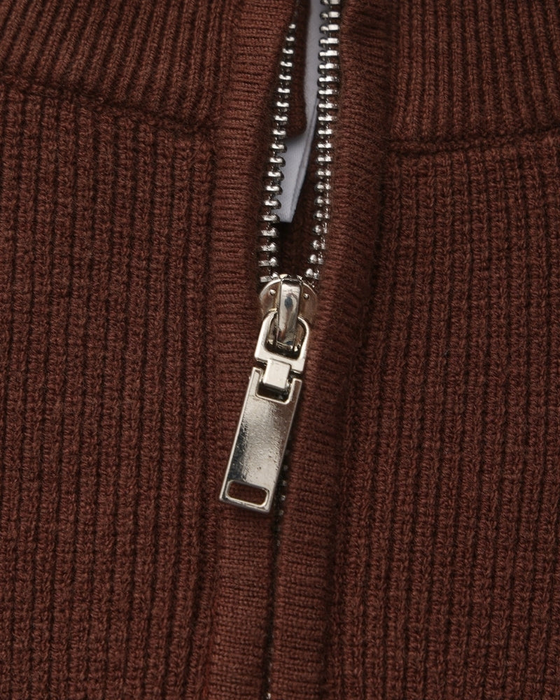 Refined Half-Zip Knit Pullover