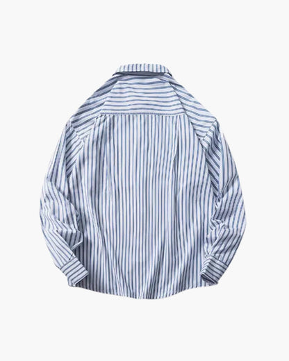 Oversized Striped Shirt