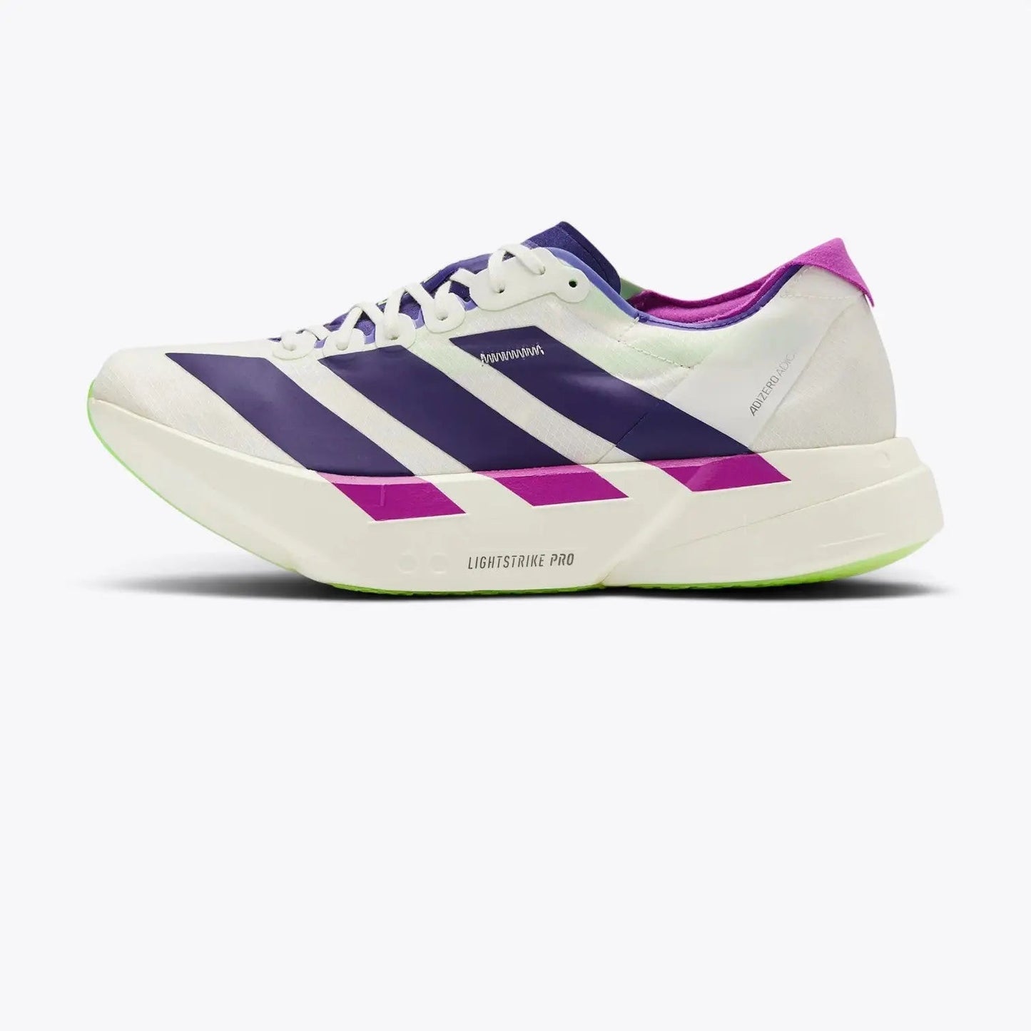 Adidas Adizero Adios Pro 4 White Purple Lime