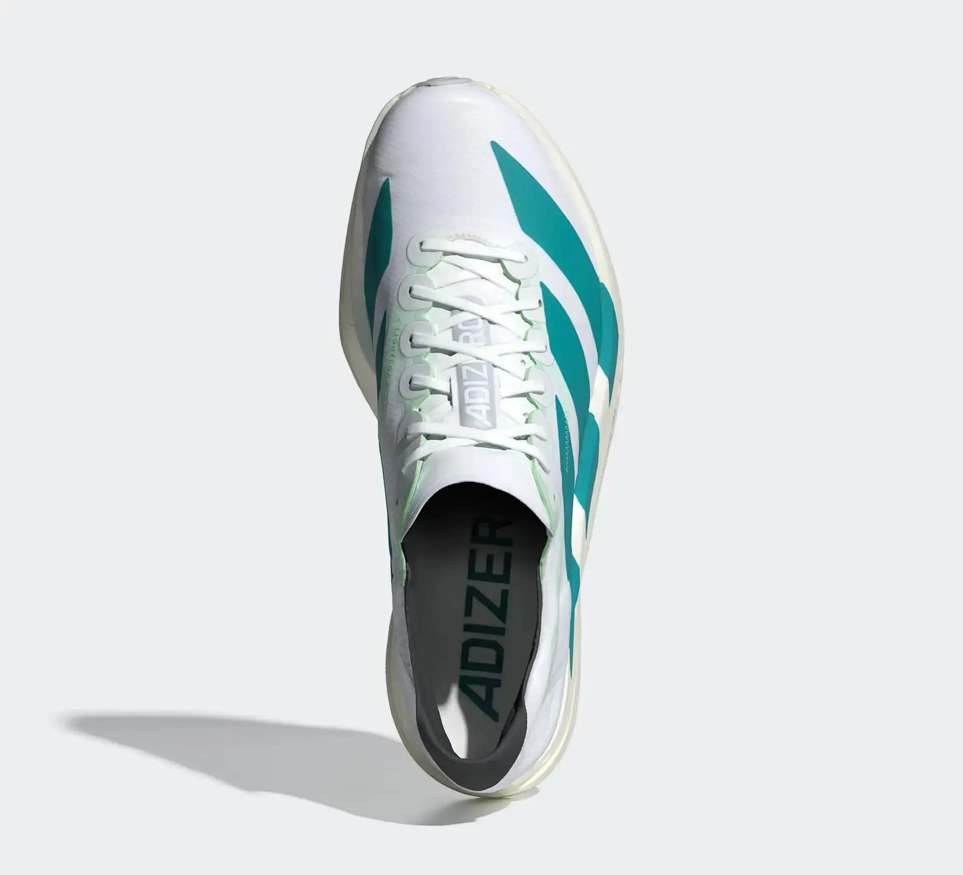 Adidas Adizero Adios Pro 4 White Pure Teal