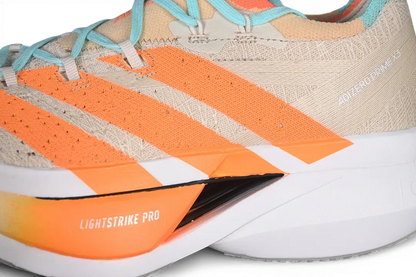 Adidas Adizero Prime X3 Strung Orange White Wheat Blue