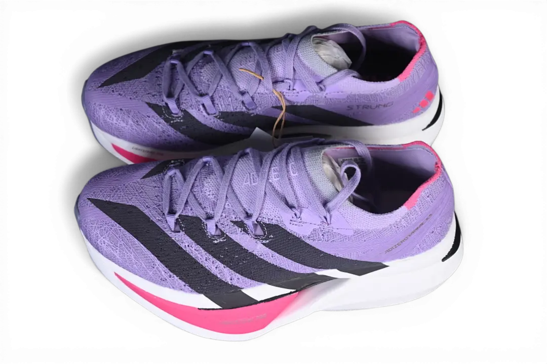 Adidas Adizero Prime X3 Strung Powder plum black pink