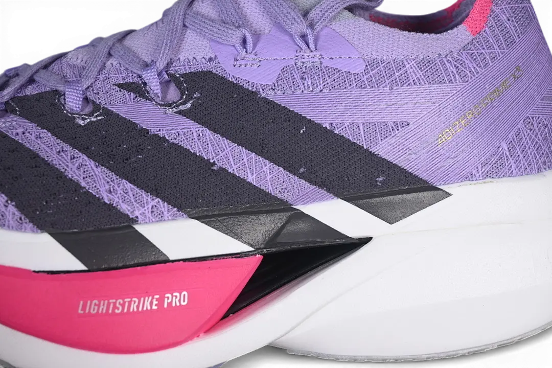 Adidas Adizero Prime X3 Strung Powder plum black pink